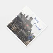 stoomtrein servet (Hoek)