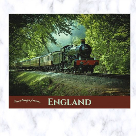 Stoomtrein Severn Valley Railway Engeland Briefkaart