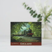 Stoomtrein Severn Valley Railway Engeland Briefkaart (Staand voorkant)