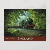 Stoomtrein Severn Valley Railway Engeland Briefkaart (Voorkant)