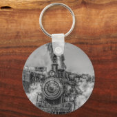 Stoomtrein Sleutelhanger (Voorkant)