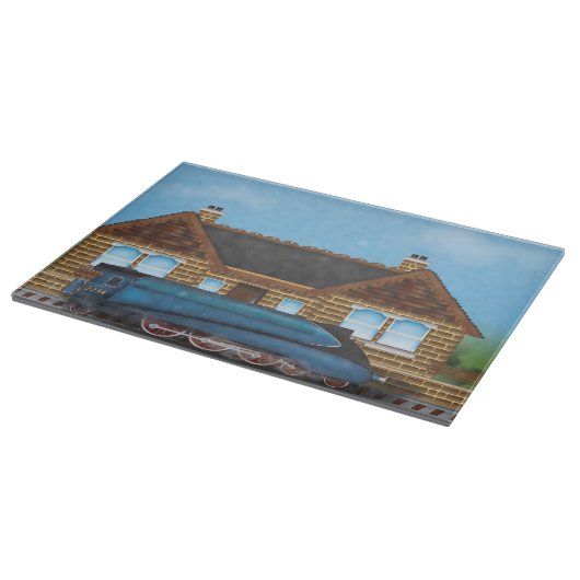 Stoomtrein Snijplank (Hoek)