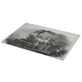  stoomtrein snijplank (Hoek)