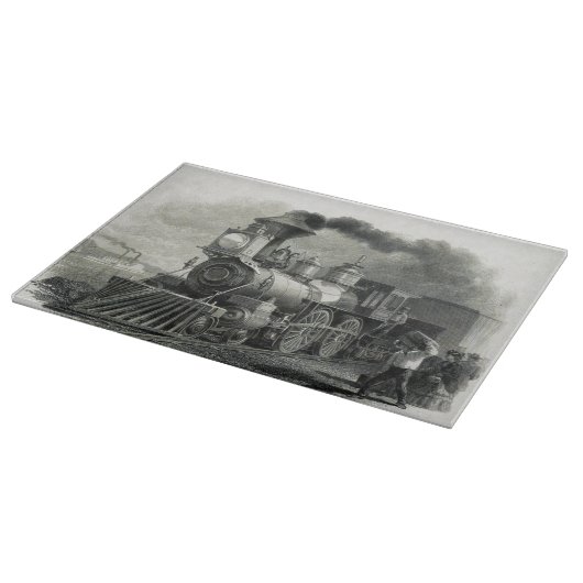 stoomtrein snijplank (Hoek)