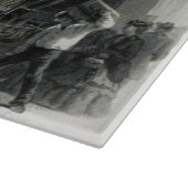  stoomtrein snijplank (Hoek)