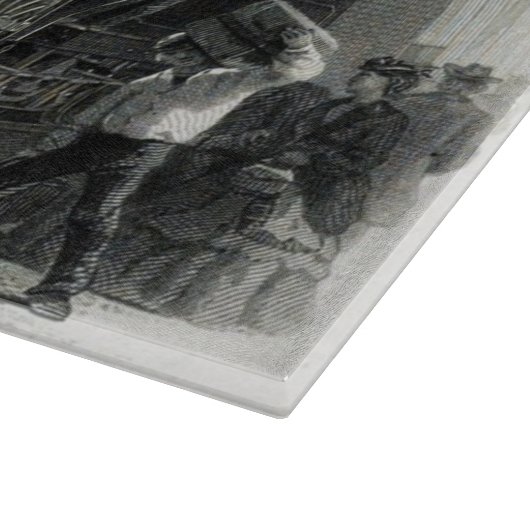  stoomtrein snijplank (Hoek)