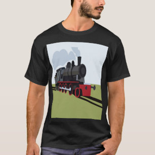 Stoomtrein Spoorweg T-shirt