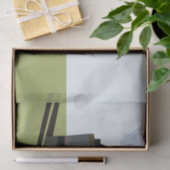 Stoomtrein Spoorweg Tissuepapier (Geschenk)