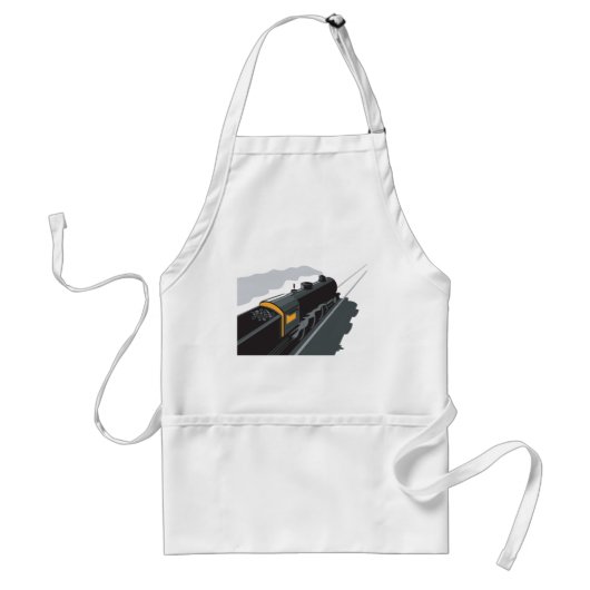 Stoomtrein Standaard Schort (Voorkant)
