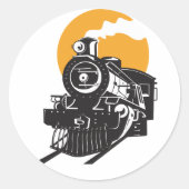 Stoomtrein Stickers (Voorkant)