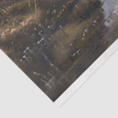 Stoomtrein  stijl schilderij Decoupage Tissuepapier (Detail)