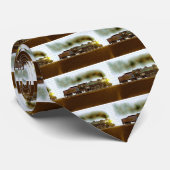 Stoomtrein Stropdas (Opgerold)