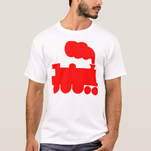 Stoomtrein Symbool - Rood T-shirt