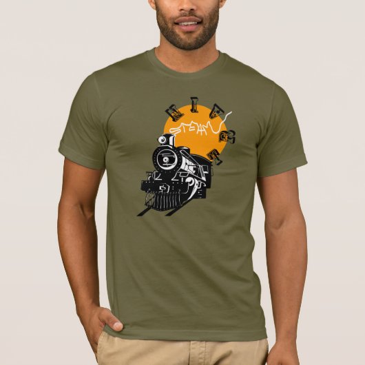 Stoomtrein T-shirt (Voorkant)