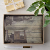 stoomtrein tissuepapier (Geschenk)