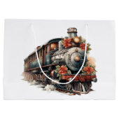  stoomtrein Traditional Christmas Groot Cadeauzakje (Achterkant)