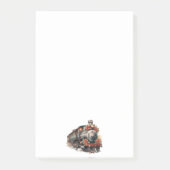 stoomtrein Traditional Christmas Post-it® Notes (Voorkant)