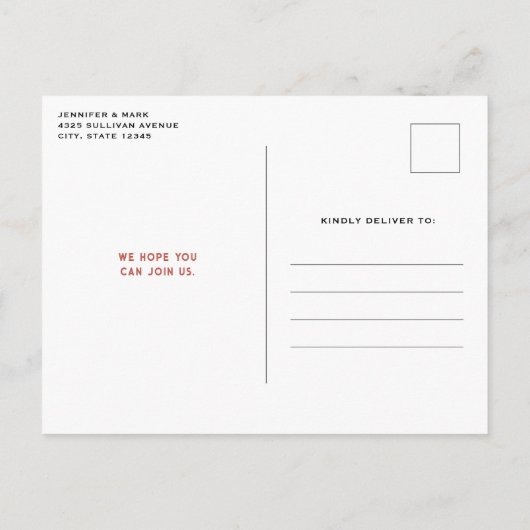  stoomtrein Traditional Christmas Uitnodiging Briefkaart (Achterkant)