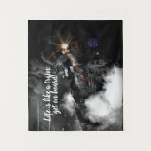 Stoomtrein Wandkleed (Voorkant)