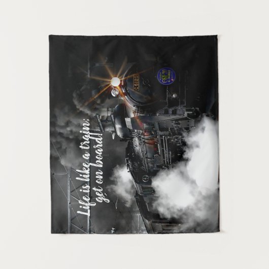 Stoomtrein Wandkleed (Voorkant)