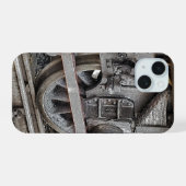STOOMTREIN WIELEN iPhone 15 CASE (Achterkant horizontaal)