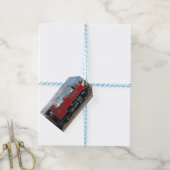 STOOMTREINEN CADEAULABEL (Met Touw)