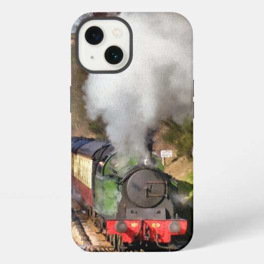 STOOMTREINEN iPhone HOESJE (Achterkant)