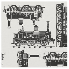 Stoomtreinen Klassieke  Victoriaans locomotieven Stof