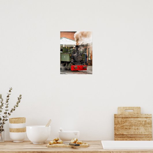 STOOMTREINEN POSTER (Keuken)