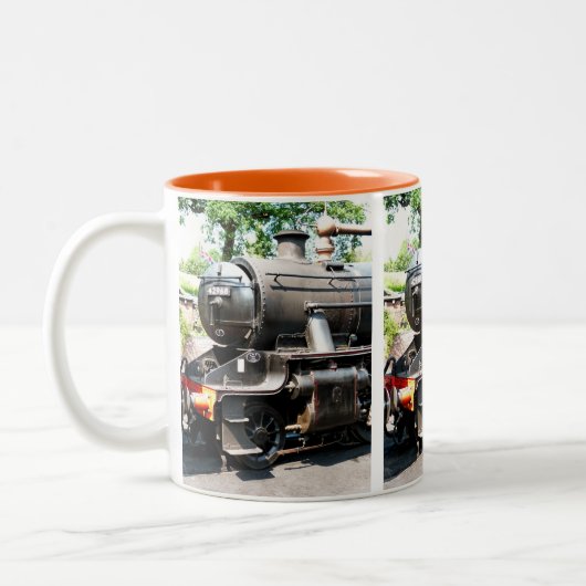 STOOMTREINEN TWEEKLEURIGE KOFFIEMOK (Links)