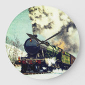 Stoomtreinklok Grote Klok (Voorkant)