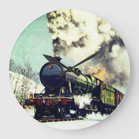 Stoomtreinklok Grote Klok (Voorkant)