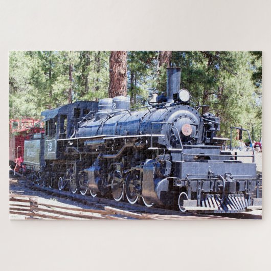 Stoomtreinmotor, Flagstaff, Arizona,VS 2 Legpuzzel (Horizontaal)