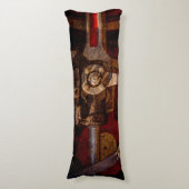 stoomtreintoestel lichaamskussen (Voorkant Verticaal)