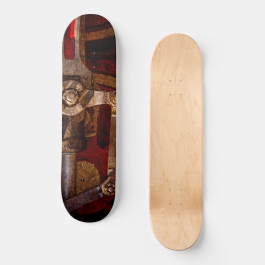 stoomtreintoestel persoonlijk skateboard (Voorkant)