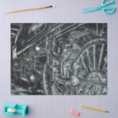 stoomtreinweefselpapier tissuepapier (Craft)