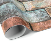 Stoomwandpatroon van muur cadeaupapier (Rol Hoek)