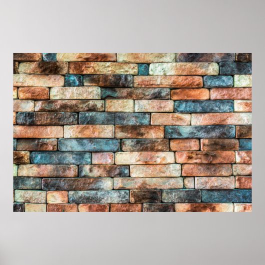 Stoomwandpatroon van muur poster (Voorkant)