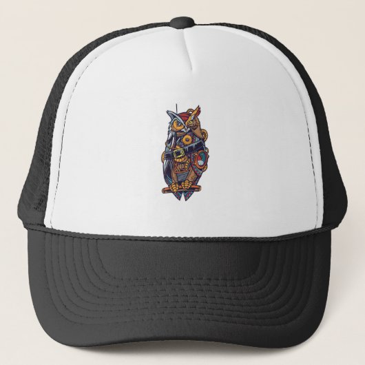 Stoomwerkuil Trucker Pet (Voorkant)