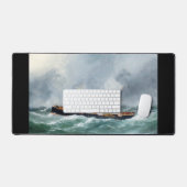 Stoomzeilschip Finsbury 1881 Bureaumat (Keyboard & Muis)