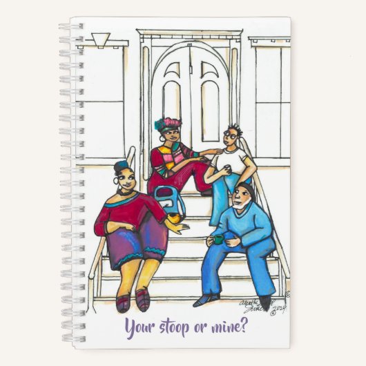 Stoop Stories Journaal Notitieboek (Voorkant)