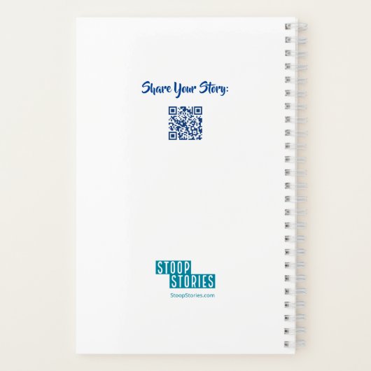 Stoop Stories Journal ( Stoepverhalen Journaal ) Notitieboek (Achterkant)