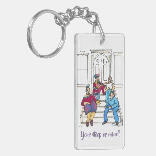 Stoop Stories Sleutelhanger (Voorkant Links)