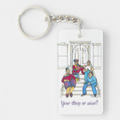 Stoop Stories Sleutelhanger (Voorkant)