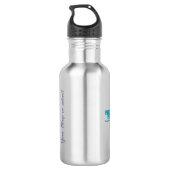 Stoop Stories Waterfles (Roestvrij staal, 18oz) (Achterkant)