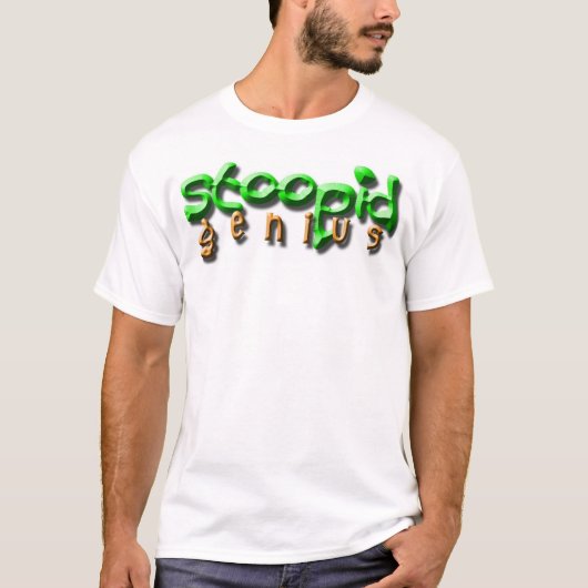 Stoopid Genius Zee Monkeys T-shirt (Voorkant)