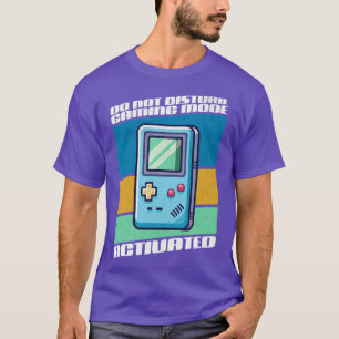 Stoor de gamemodus niet actief t-shirt