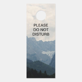 Stoor de Natuur van het Schilderachtig alpiene geb Deurhanger