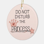 Stoor de prinses door Hanger niet Keramisch Ornament (Links)