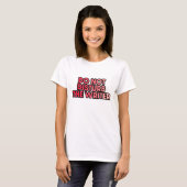 Stoor de schrijver niet t-shirt (Voorkant volledig)